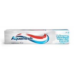 Aquafresh dentifricio intense white & shine 75ml