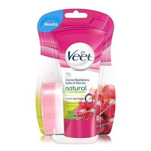  VEET Crema Depilatoria Sotto la Doccia Natural Ispirations 150ml