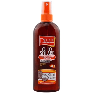 DELICE Solaire Olio Solare Spray Abbronzatura Intensa con Olio di Cocco - 150ml