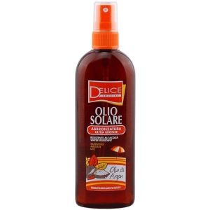 DELICE Solaire Olio Solare Spray Abbronzatura Ultra Bronze con Olio di Argan - 150ml