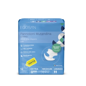 EGOSAN Pannoloni Mutandina Extra Day Medium - 12pz