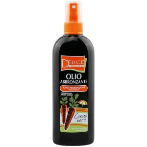 DELICE Solaire Olio Solare Spray Super Abbronzante con Carota Nera - 150ml