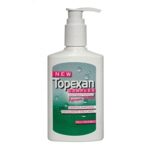 TOPEXAN Complex Antibatterico Azione Totale Dermolavaggio Esfoliante Pelli Sensibili - 150ml