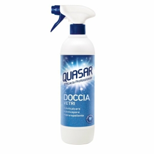 QUASAR Pulito Stellare Doccia Vetri Efficacia Professionale -580ml