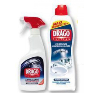 DRAGO Pulisan Anticalcare Igiene Sicura Spray con Azione Sgrassante - 500ml