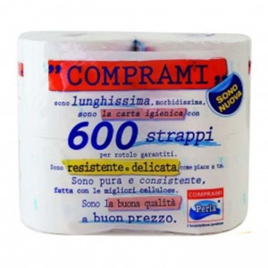 PERLA Carta Igienica Comprami - 4 rotoli