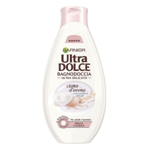 GARNIER Ultra Dolce Bagnodoccia con Crema d'Avena e Mandorla Dolce - 500ml