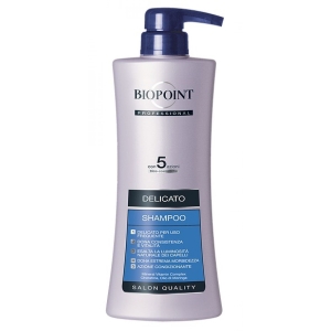 BIOPOINT Professional Delicata Shampoo per Tutti i Tipi di Capelli Salon Quality - 400ml