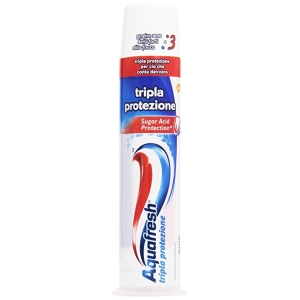 AQUAFRESH Tripla Protezione Dentifricio Dispenser - 100ml