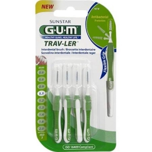 GUM Trav-ler Scovolino Conico Antibatterico Protettivo 1.1 - 4pz