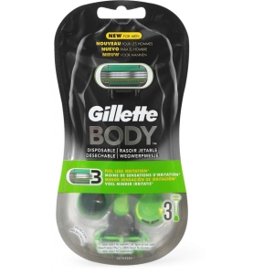 GILLETTE Body 3 Rasoio Trilama - 3pz