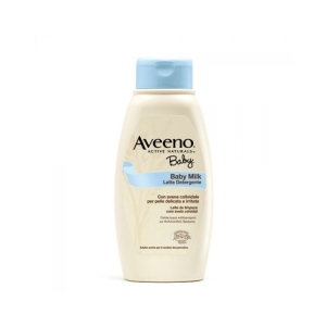AVEENO Active Naturals Baby Milk Latte Detergente Emolliente con Avena Colloidale - 250ml