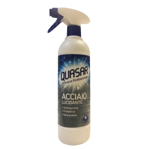 QUASAR Pulito Stellare Acciaio Lucidante - 580ml