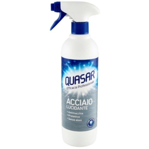 QUASAR Pulito Stellare Acciaio Lucidante - 580ml