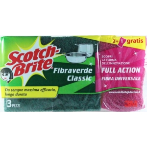 SCOTCH-BRITE Fibra Verde Classic - 3pz