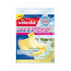 VILEDA-Panno Actifibre Vetri 1pz