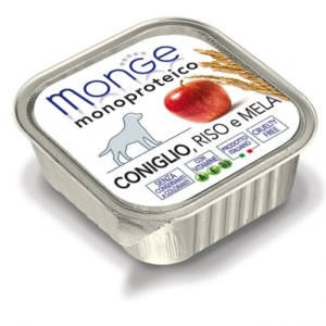 MONGE PatÃ¨ Coniglio, Riso e Mela - 300gr