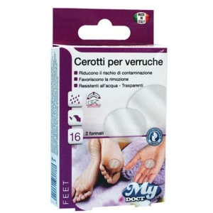 MY DOCT CEROTTI PER VERRUCHE RESISTENTI ALL'ACQUA TRASPIRANTI 16 PZ