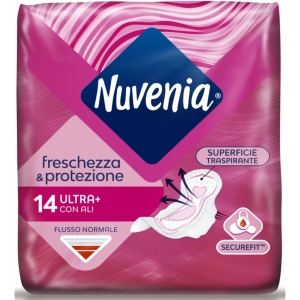 NUVENIA Ultra con Ali Normale Assorbente Deo Fresh - 14pz