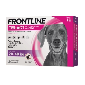 FRONTLINE TRI-ACR per Cani 20-40kg - 3 pipette