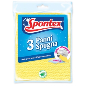 SPONTEX Panni Spugna 3pz