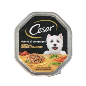 CESAR Ricette di Campagna con Pollo, Verdure e Prezzemolo - 150gr