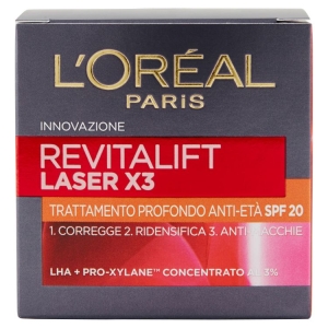 L'OREAL Revitalift Laser X3 Crema Anti-macchie SPF20 - 50ml