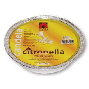 CITRONELLA Fiaccola Alluminio - H 40mm x D 180mm