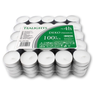 TEALIGHTS Classiche 4h - 100pz