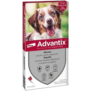 ADVANTIX Cane 10-25kg - 3 pipette 