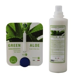 LAVAVERDE Ammorbidente Igienizzante per Tessuti Green Aloe 1Lt