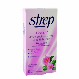 STREP Strisce Depilatorie Professionali Viso 10 Pezzi