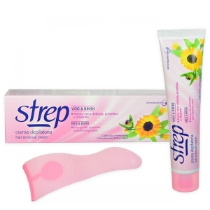 STREP Crema Depilatoria Viso e Bikini per Pelli Sensibili  - 75ml