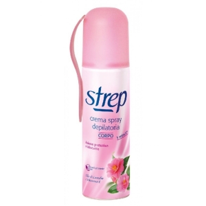 STREP Crema Depilatoria Spray Corpo Azione Protettiva e Idratante - 150ml