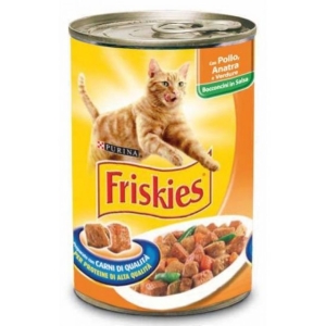 FRISKIES Bocconcini Salsa con Pollo Anatra e Verdure - 400gr