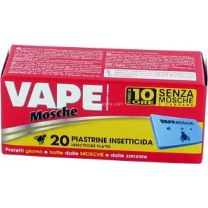 VAPE Piastrine Mosche - 20pz