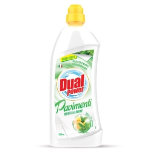 DUAL Detergente Pavimenti Menta e Limone - 1lt
