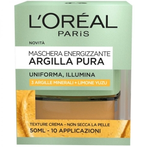 L'OREAL Skin Maschera Energizzante Argilla e Limone - 50ml