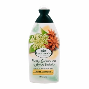 L'ANGELICA Bagno Schiuma Fiori di Sambuco e Anice Stellato - 450ml