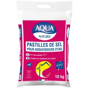 PASTIGLIE DI SALE PER L'ADDOLICIMENTO DELLL'ACQUA MARCA ACQUA 10 Kg