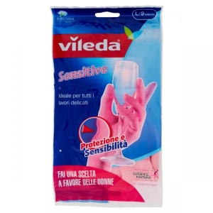 VILEDA Sensitive Guanti Grandi