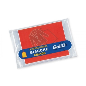 GALLO Sacchi Custodia Giacche 65x100cm - 3pz