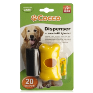 IPPA Dispenser con 20 Sacchetti Igienici