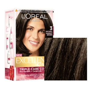 L'OREAL EXCELLENCE CREME 3 Castano Scuro Tintura per Capelli