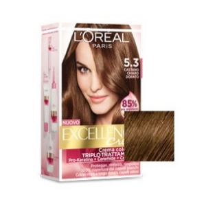 L'OREAL EXCELLENCE CREME 5.3 Castano Chiaro Dorato Tintura per Capelli