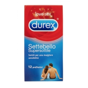 DUREX- Profilattici Settebello Supersottili - 12pz