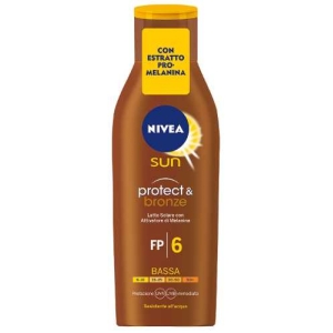 NIVEA SUN LATTE SOLARE PROTECT & BRONZE FP 6 200ML