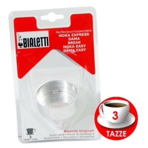 BIALETTI Filtro ad Imbuto 3 tazze