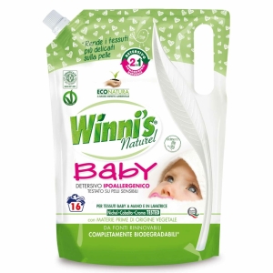 WINNI'S Baby Detersivo Lavatrice Ipoallergenico 2in1 - 800ml