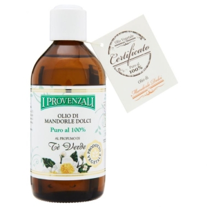 PROVENZALI Olio di Mandorle Dolci Profumo Tè Verde - 200ml